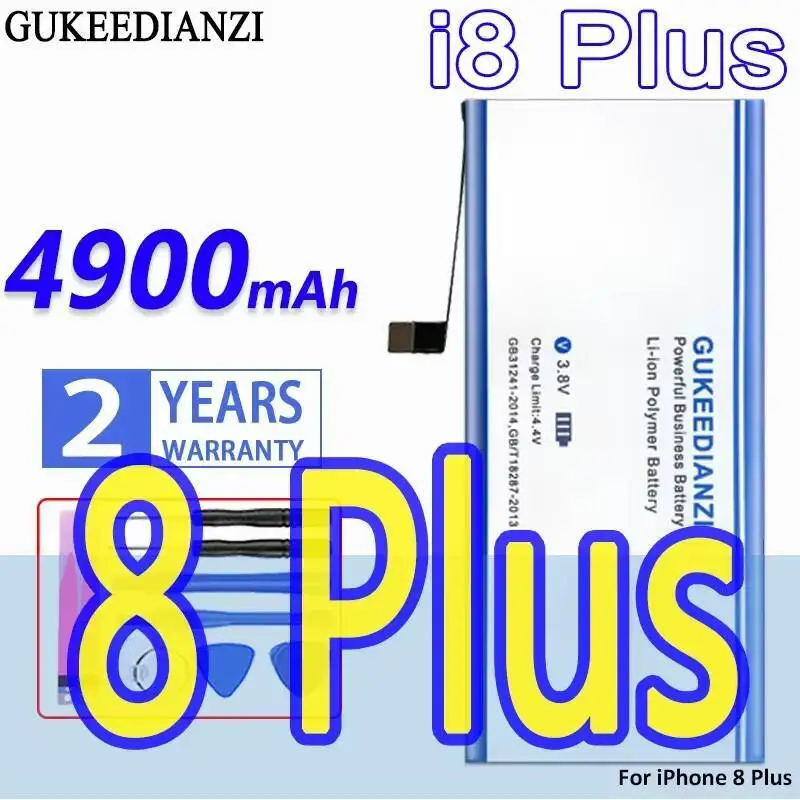 

Легкий аккумулятор для мобильного телефона Apple Iphone 8 Plus емкостью 4900 мАч