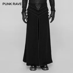 PUNK RAVE Gothic Party Retro Palace Japan Cosplay Men's Skirt Pants Emo Performance Victorian Jacquard