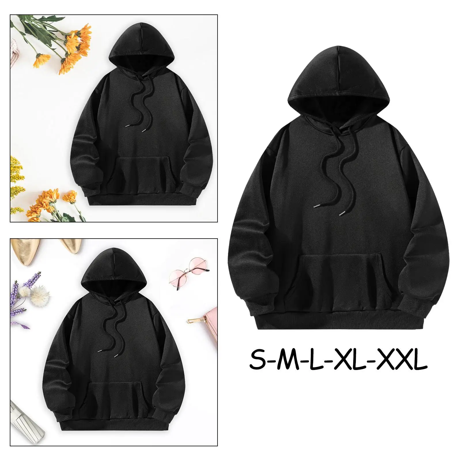 Womens Hoodie Sweatshirt Kleding Trui Hoodie Voor Wandelen Camping Street