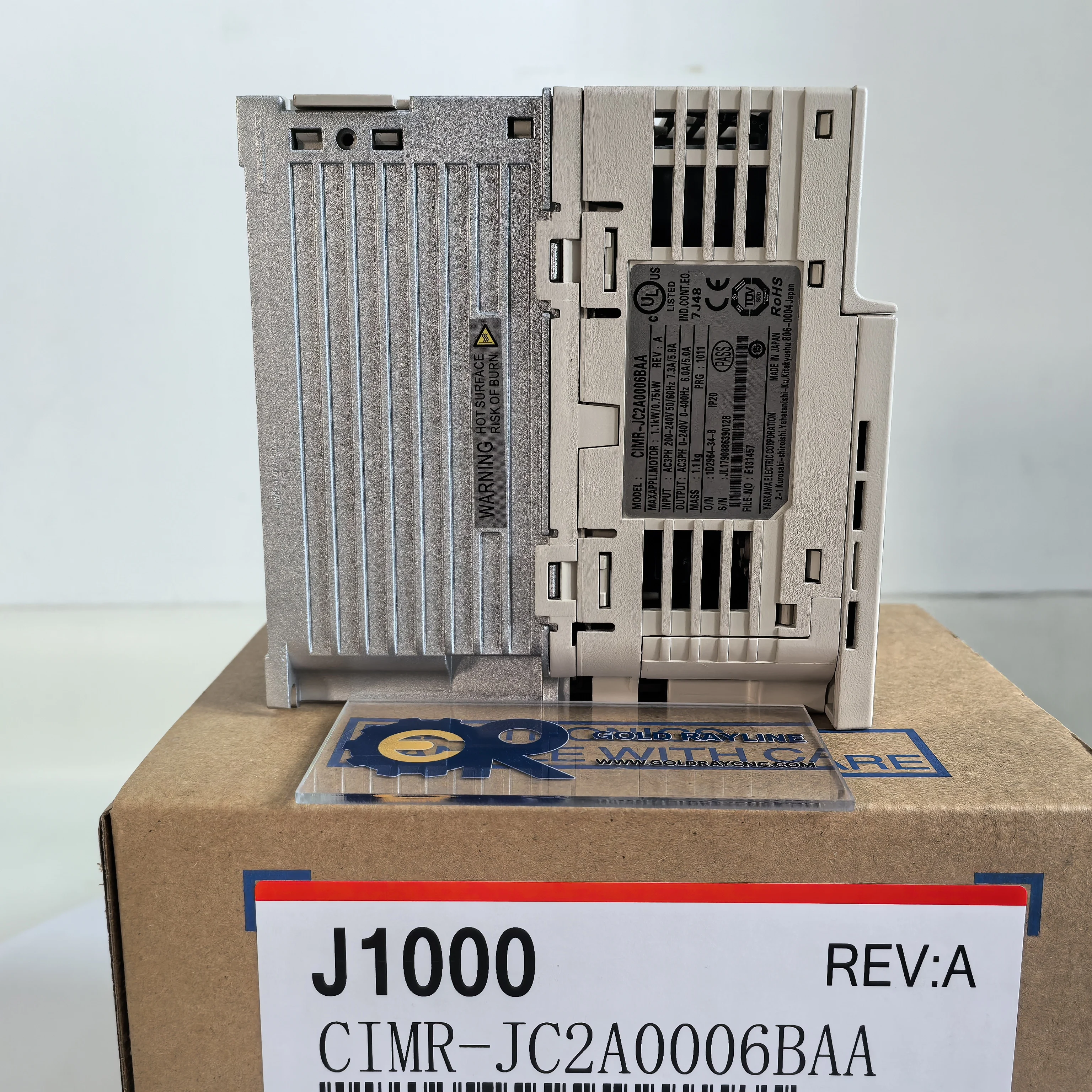 

New CIMR-JC2A0006BAA Yaskawa Inverter Expedited Delivery