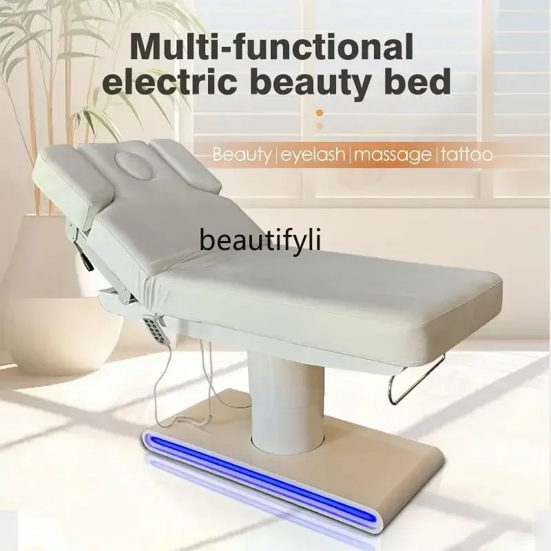 LJYElectric beauty lift massage massage bed eyelash wash face, treatment bed