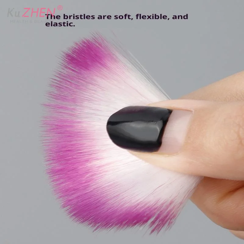 1PC Große Flache Highlight Erröten Fächerförmigen Make-Up Pinsel Pulver Lose Pulver Gesicht Pinsel Koreanische Weiche Gemütliche Sogar farbe Werkzeug Für Frauen