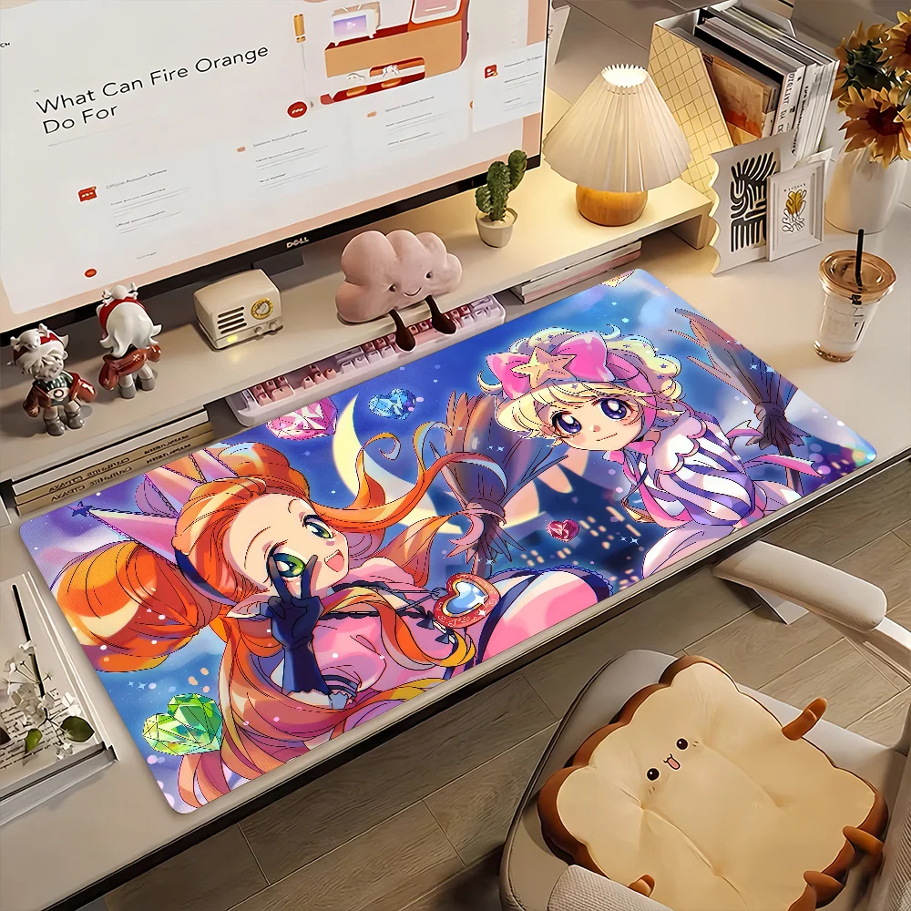 Alfombrilla de ratón Manga S-Sugar Sugar R-Rune, alfombrilla de goma antideslizante para juegos, alfombrilla de ordenador, decoración, alfombrilla de escritorio, portátil, oficina, grande