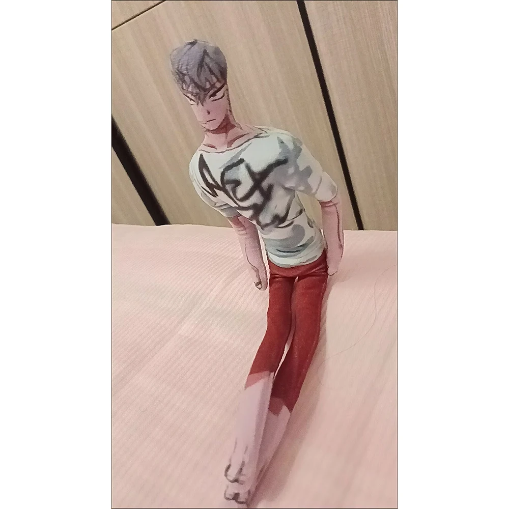 أنيمي الغريبة المرحلة إيفان أفخم دمية لعبة حتى الدمى المحشوة مضحك مجردة الملتوية شكل غرفة الديكور الشكل الملحقات #6