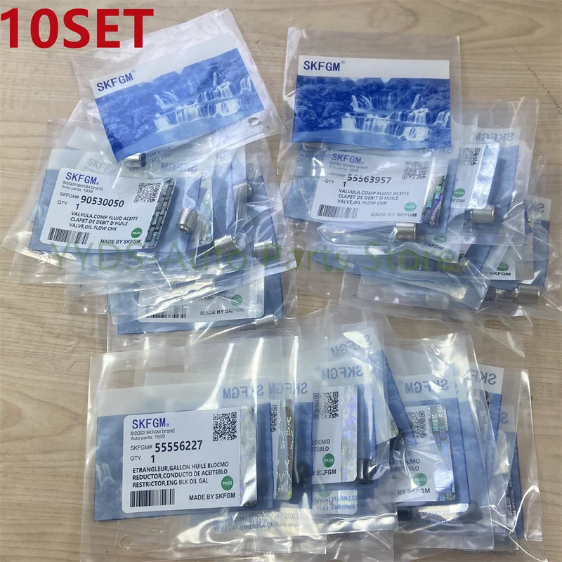 

30шт 55563957 90530050 55556227 Перепускной клапан масла, одноходовой клапан, подходит для Chevrolet Cruze 1,6 1,8 Epica 1,8 AVEO