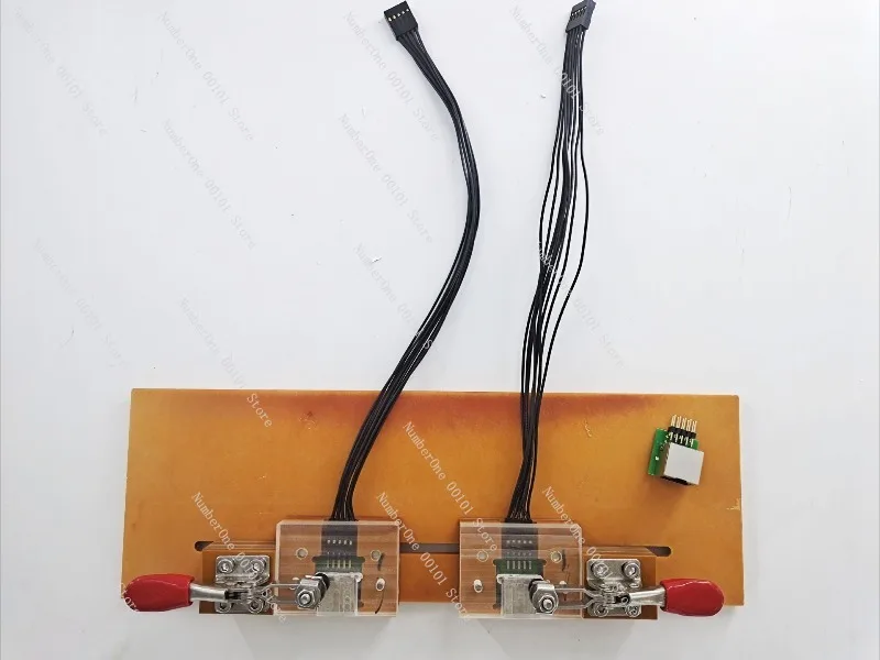 RJ45 Ethernet Cable Tester Network Cable Testing Tool Welding Free Fixture Standard Test Head LAN Cable Detector Portable