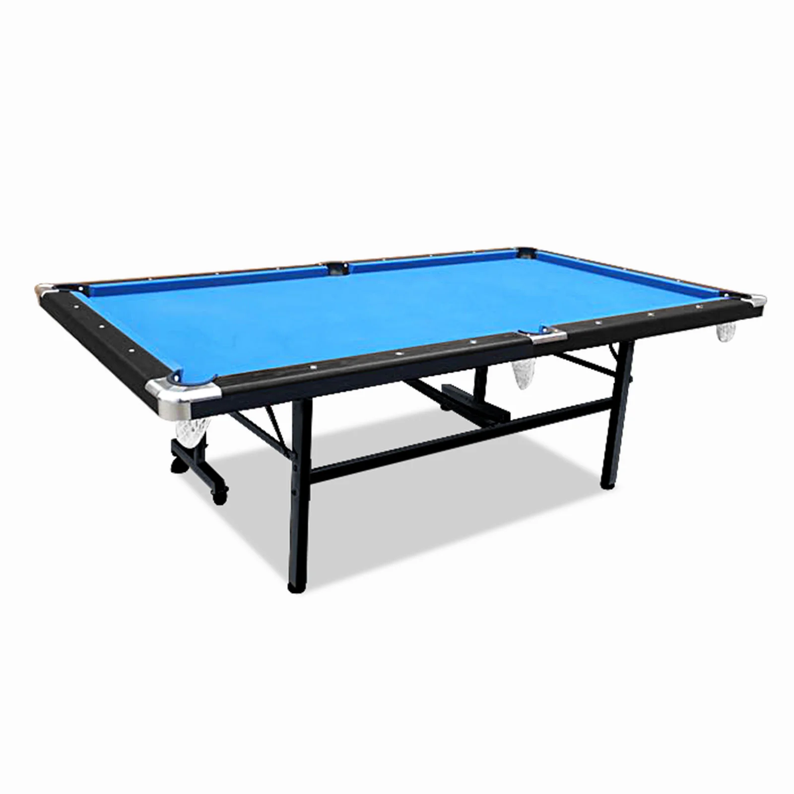 

8ft Foldable Multi-Game Table - Factory Direct Pool Table with Metal Leg MDF Material for Home Party