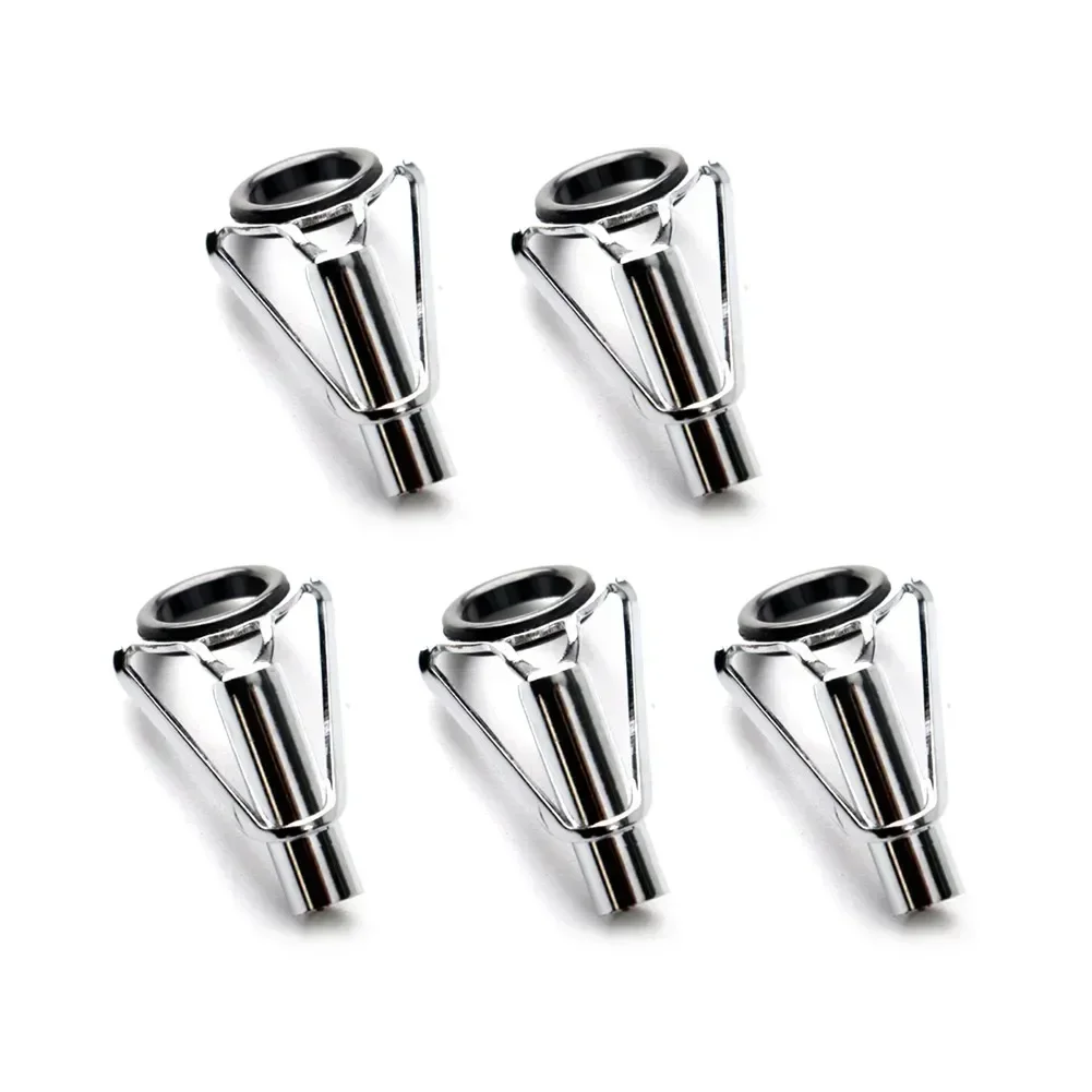 

5pcs/set fishing Rod Tip Top Guide Ring For Spinning Casting Rods Repair Building Pole Eye Line Ring Frame Pesca fishings tools