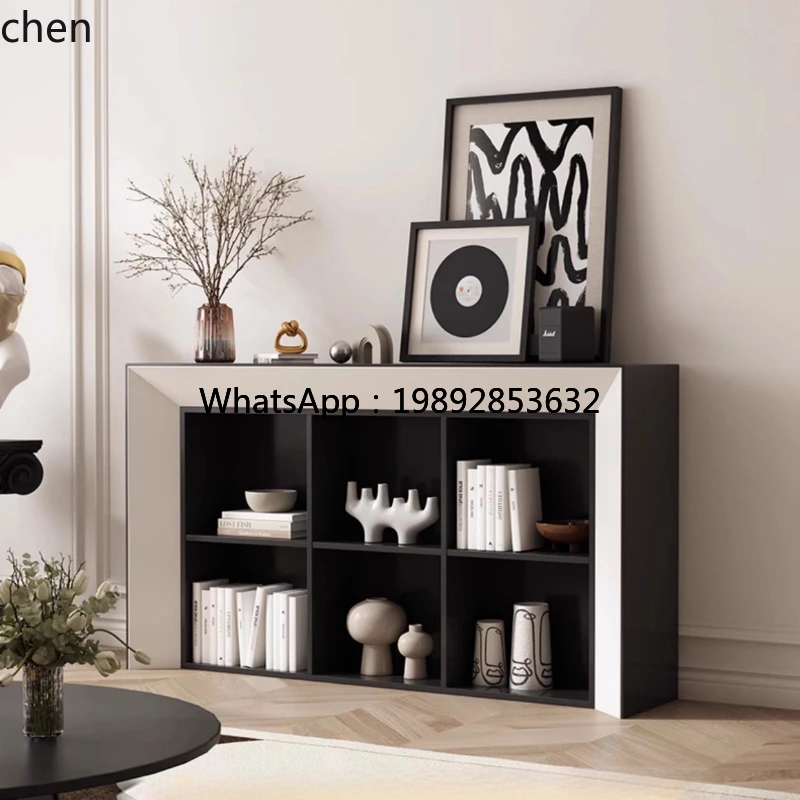 

solid wood fireplace decorative bookshelf medieval dining side cabinet living room display floor-to-ceiling foyer cabinet