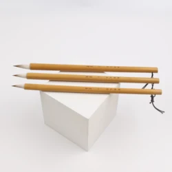 ArtSecret 3PC/Set BW-345 Calligraphy Watercolor Folk Painting Brush High-Quality Goat Hair Mix Chinese Painting Bamboo Handle