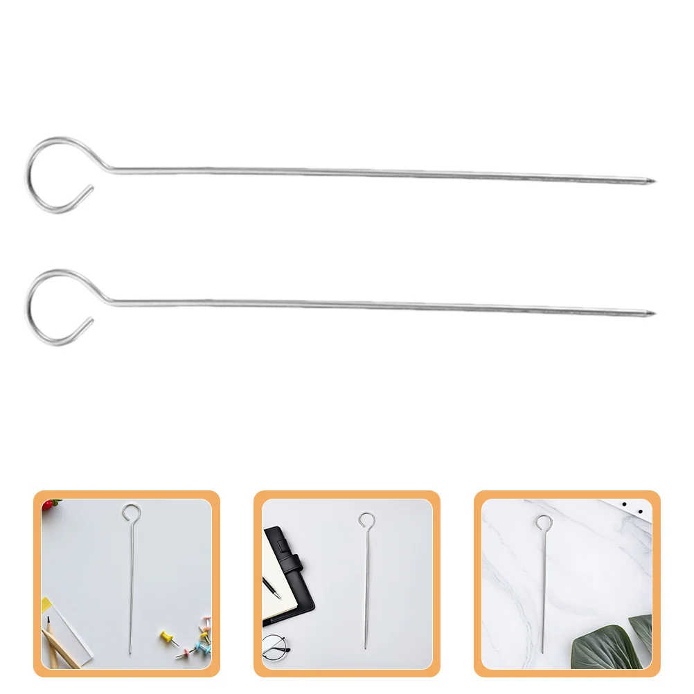 

10pcs Making Tools Wax Penetration Needles Iron Diy Wick Centering Aid For Homemade Candles Durable Drilling Puncture