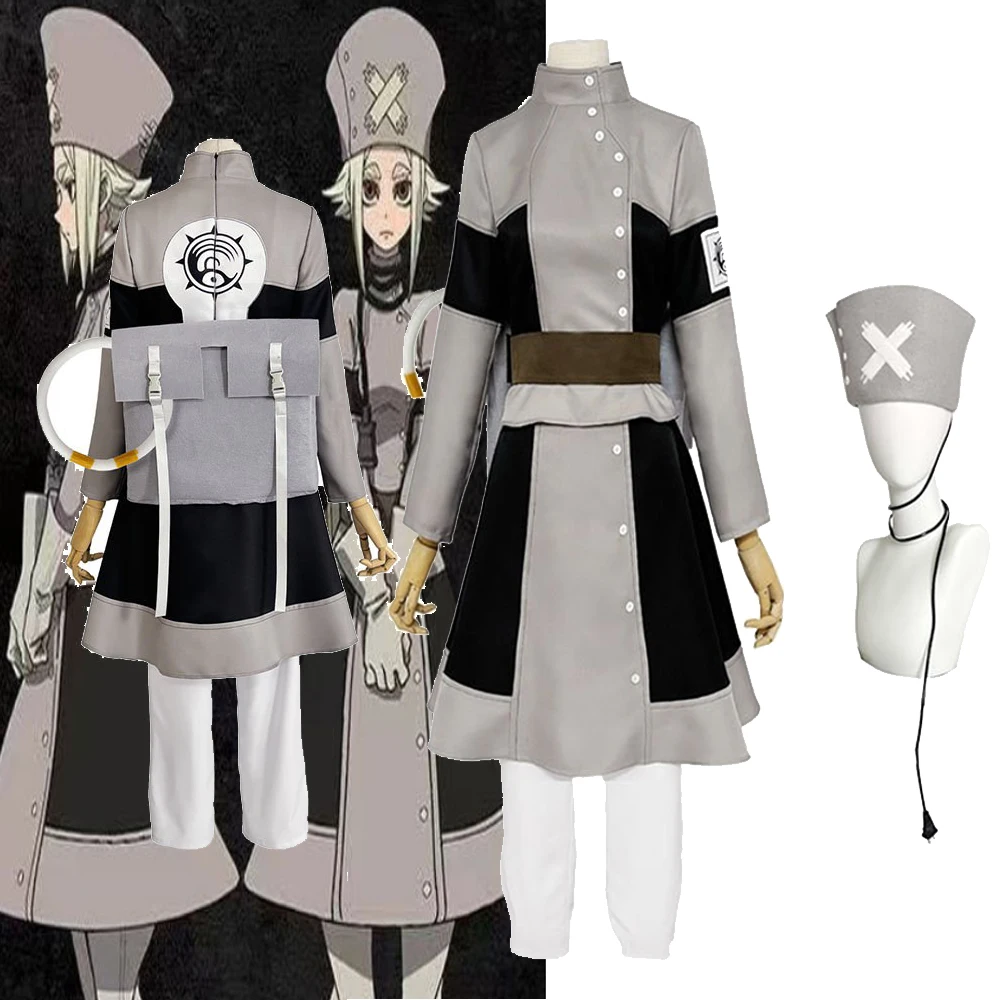 

2026 New Anime GACHIAKUTA Eishia Cosplay Stilza Costume Cleaner's Uniforms Fullset Halloween Manga Comic-con Women Disguise Wear