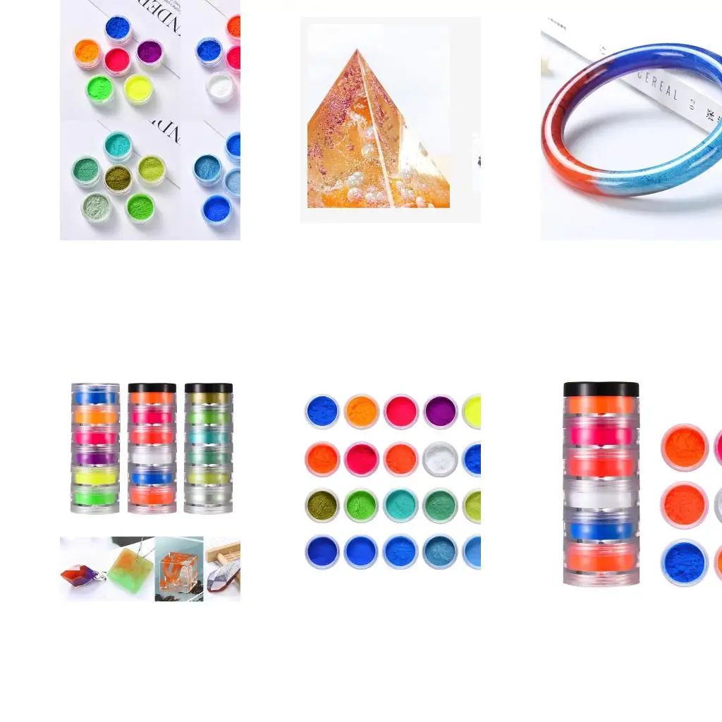 

DIY Making Dyes Accessories Cosmetic Grade Pearlescent Natural Mica Mineral Powder Epoxy Resin Dye Pearl Pigment