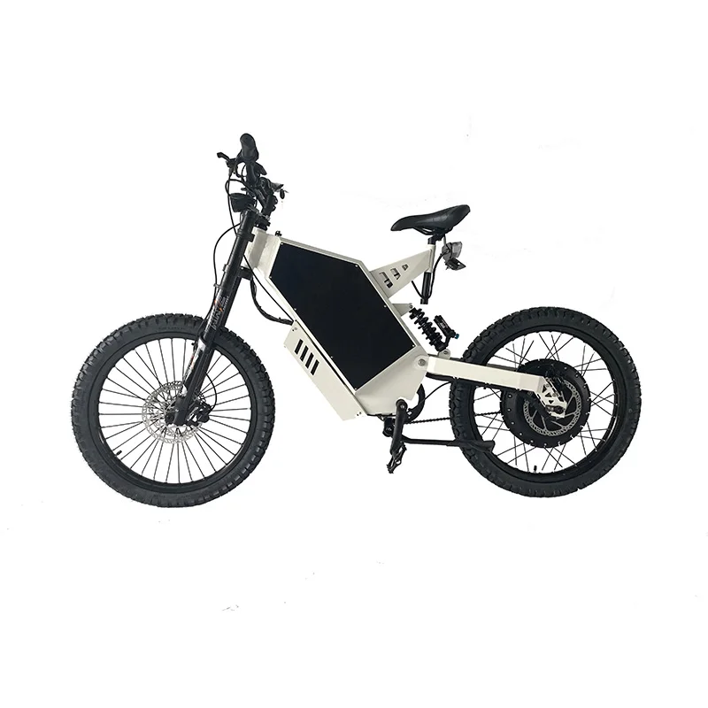 Freio a disco hidráulico elétrico Ebike, pneu gordo, bicicleta poderosa do bombardeiro, 72V, 5000W