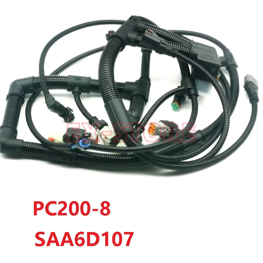 

6754-81-9440，WIRE HARNESS ENGINE KOMATSU SAA6D107E，PC200-8,PC210-8