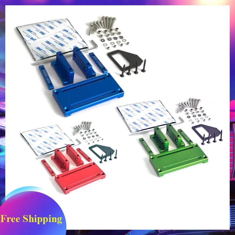 CRRCPRO Methanol Engine Test Bench Set Aluminum Alloy CNC for RC Airplane Helicopter DIY Tool Parts