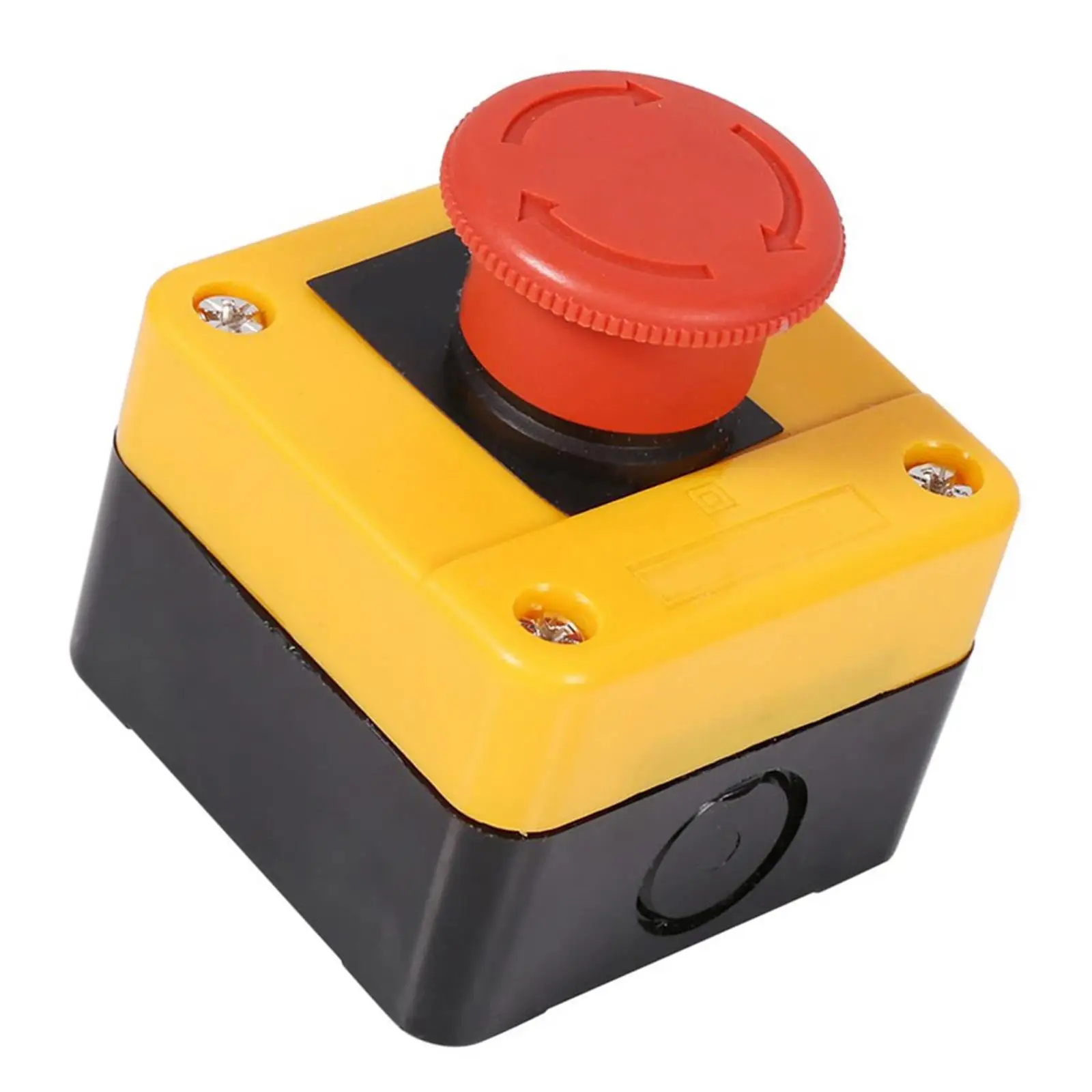 

Кнопка аварийной остановки 440 В 1No 1НЗ нормально закрытая красная кнопка