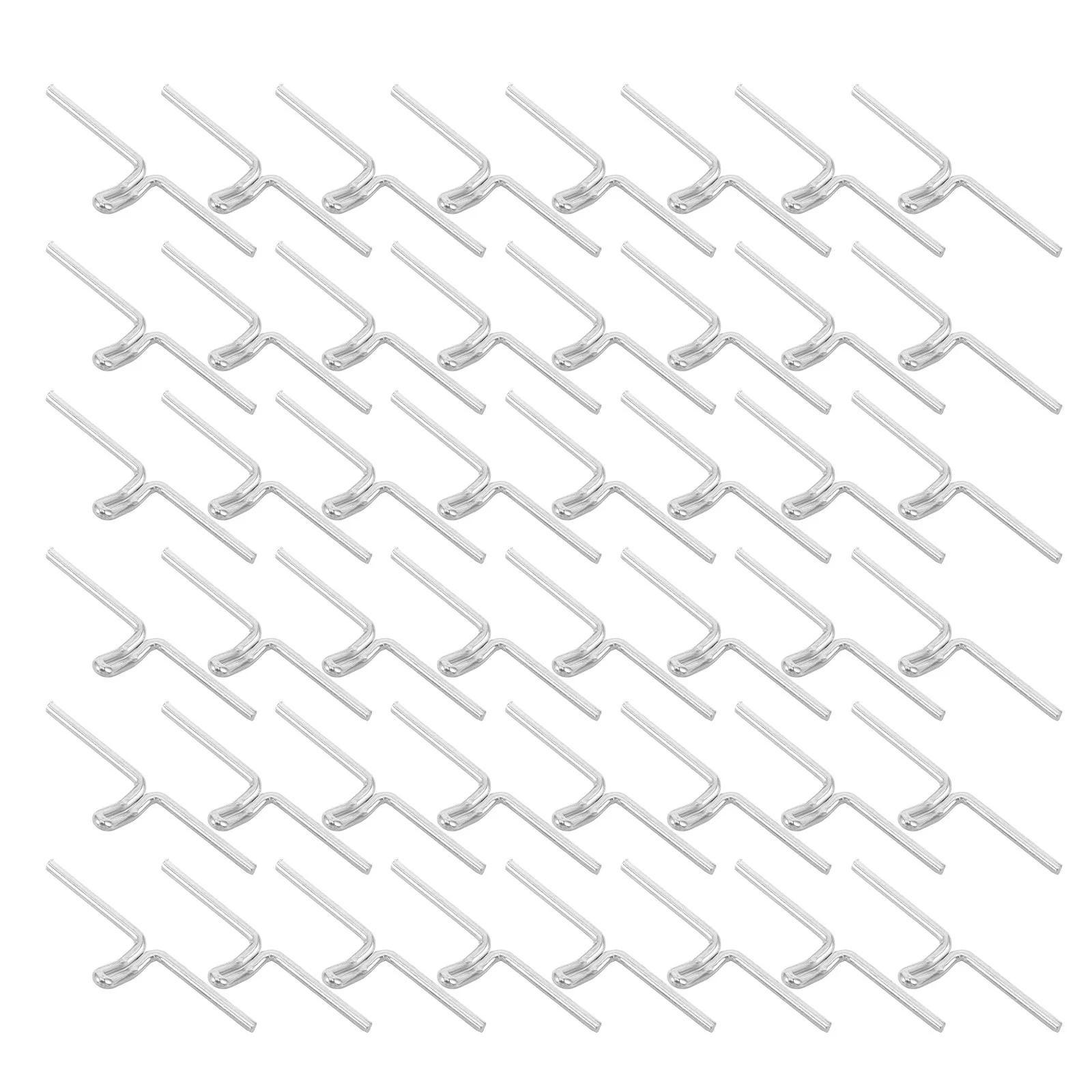 100Pcs Metal Chair Webbing Clips Frame Repair Clip Sofa Couch Furniture Upholstery Clamp Webbing End Clips Strong Hold