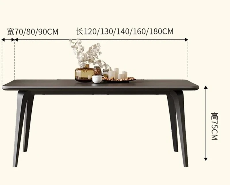 

Ceramic Dining Table Modern Rooms Room Dinning Tables Sets Rectangular Cafe Kitchen Restaurant Mesa De Comedor Furniture