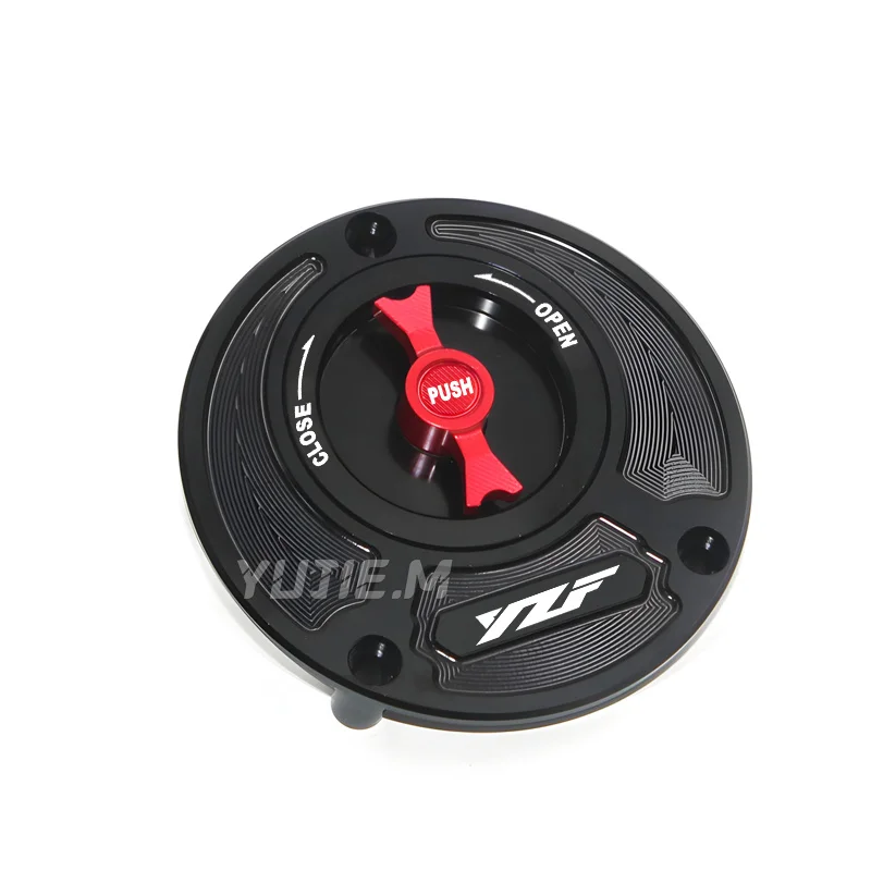 For Yamaha YZF R1 R3 R6 R7 R25 R125 2010-2025 2024 Keyless Motorcycle Fuel Gas Tank cap Cover ﻿For Yamaha YZF R1 R3 R6 R7 R25 R1
