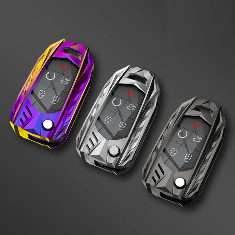 Metal Key Cover Protection Shell Carbon Fiber For Chevrolet Cruze 21 Buick Excelle Excelle GX Armor