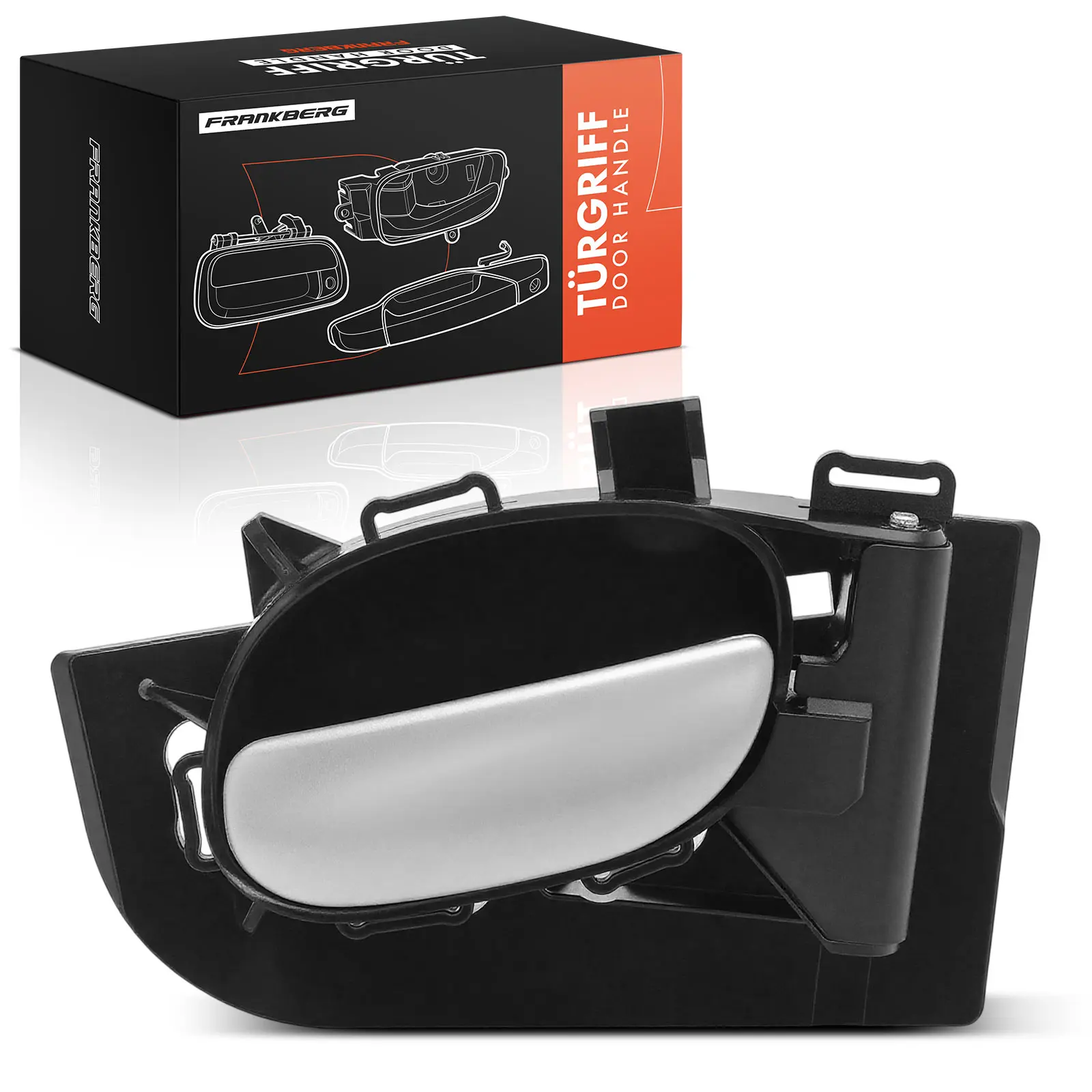 Frankberg 1x Binnendeurgreep Voor/Achter Rechts voor Peugeot 206 CC 2D 1.6L 2.0L 2000-2007 9623698077