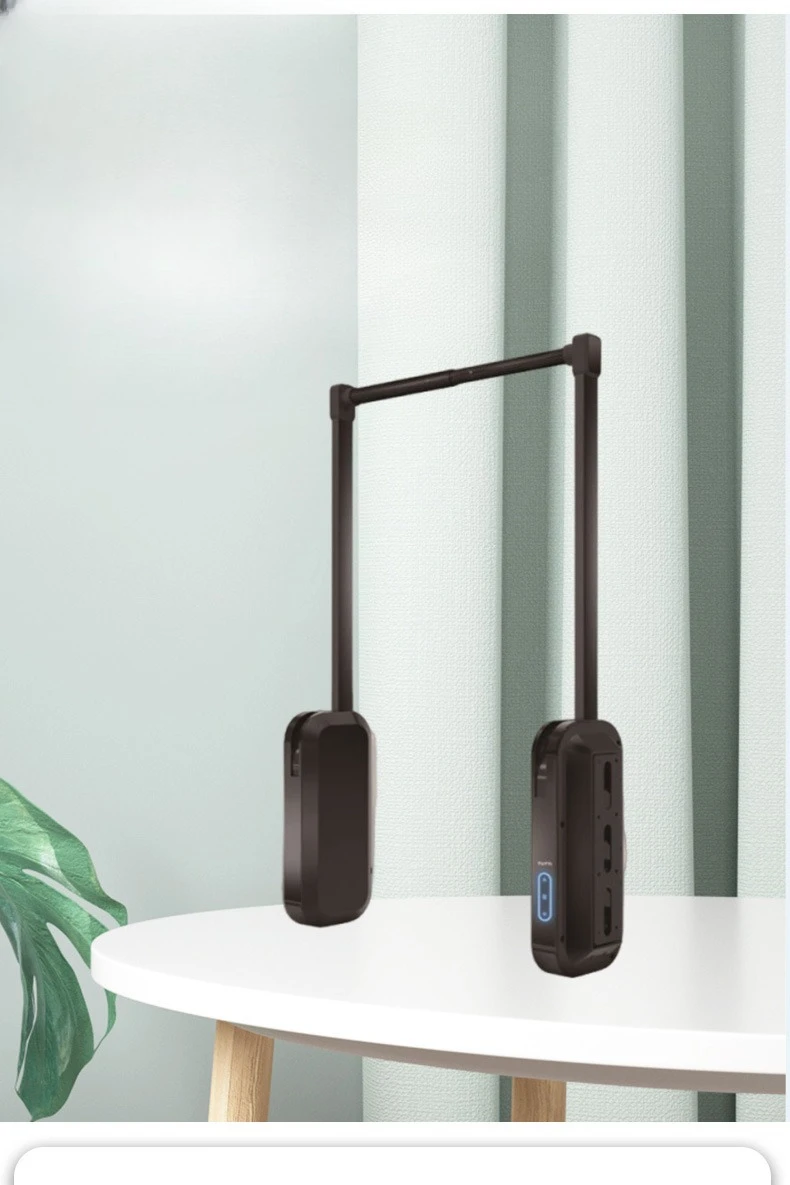 

Electric pull-down clothing rod, intelligent voice, voice control, touch, anti collision sensing, freedom, hover mute