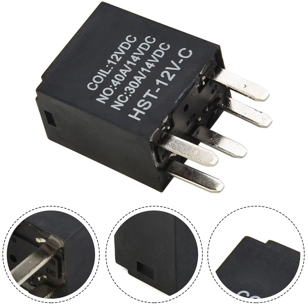 Automotive Relay 301-1C-C-R1 U01 12VDC 5-Pin 301 Series Ultra ISO Relay Car Electronics Accessories Automobiles Parts