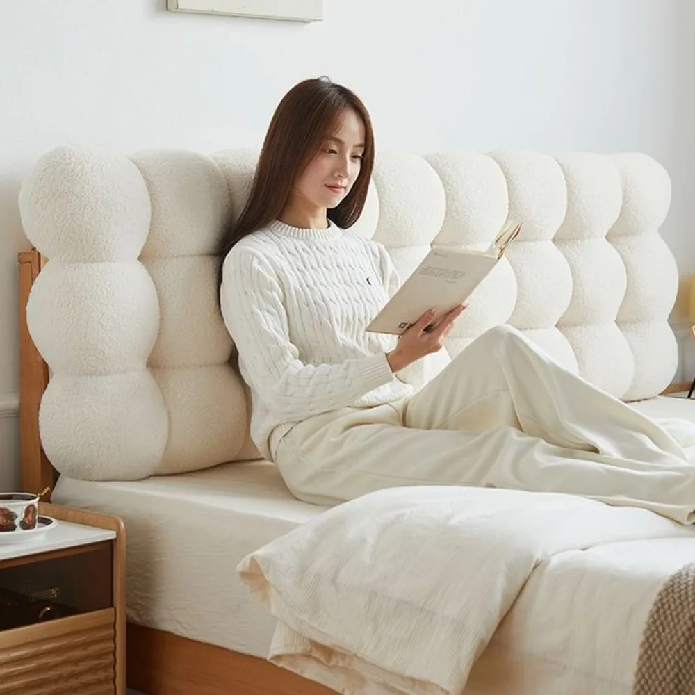 Headboard Cushion Ergonomics Bedroom Backrests Thickened and Comfortable Tatami Cushions Soft Strong Support Home Textile
