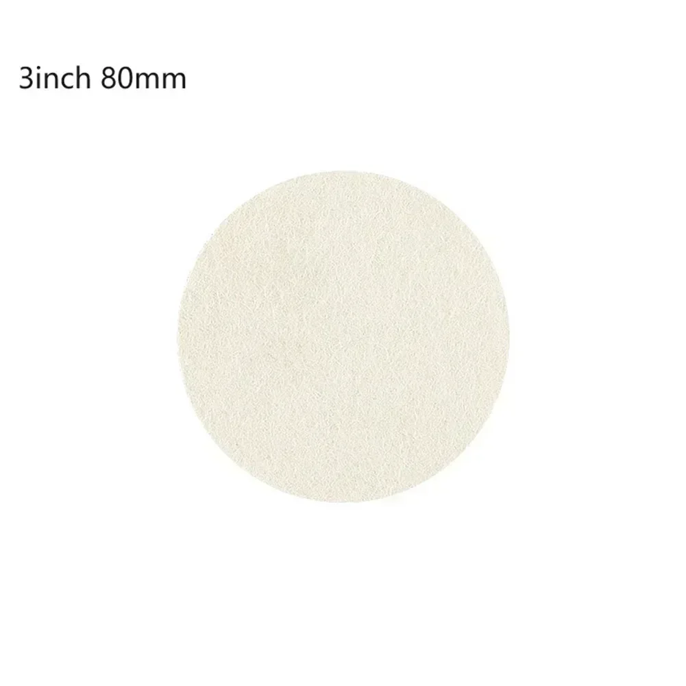 3/4/5/6/7/8 Inch Wool Felt Polishing Wheel Buffing Pads Angle Grinder Wheel Grinding Disc For Metal Marble Glass Ceramics