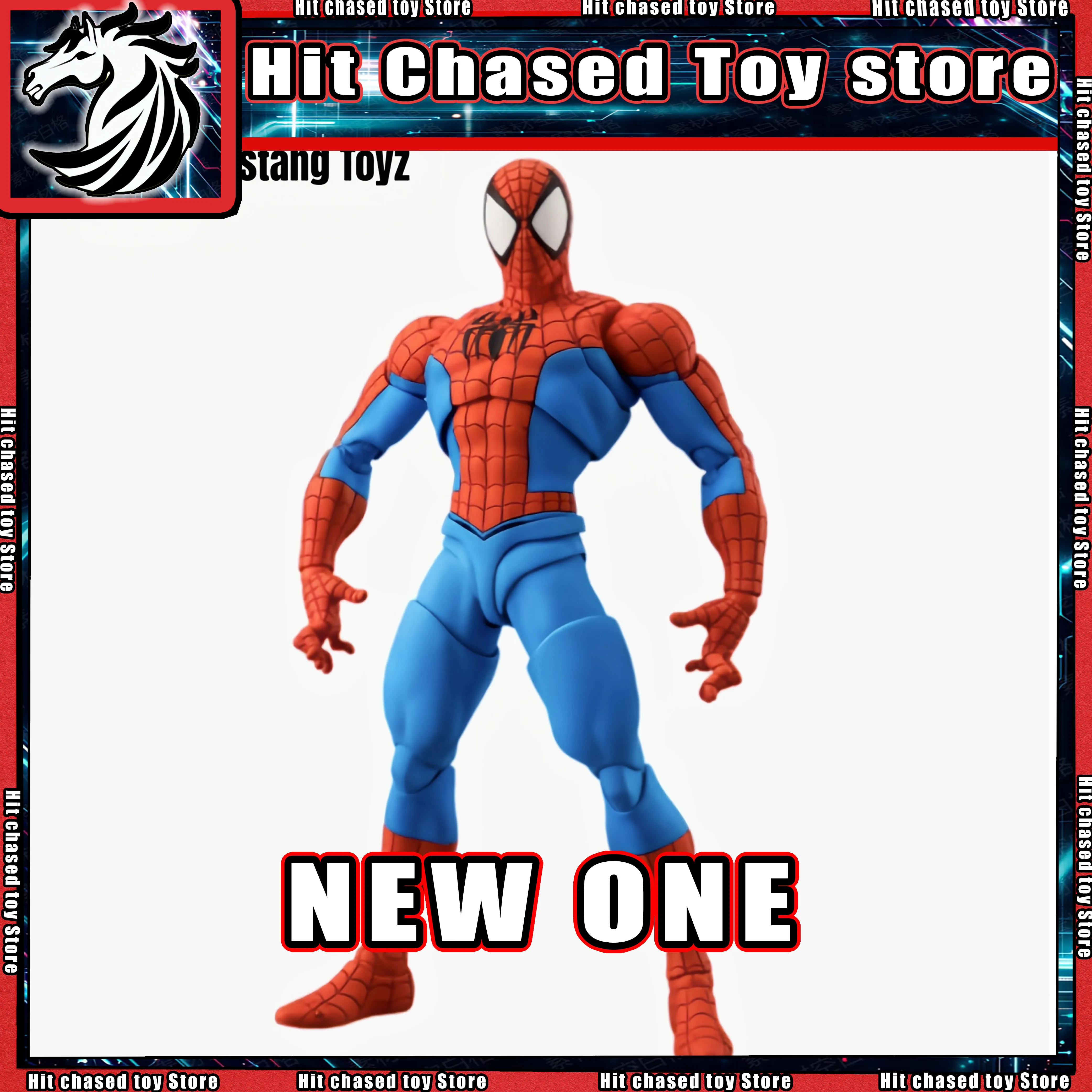 

Новая фигурка One Mustang Toyz MT02 S.H.Figuarts Spider-Man GAMERVERSE SHF в масштабе 1/12, модель KO, игрушка, подарок
