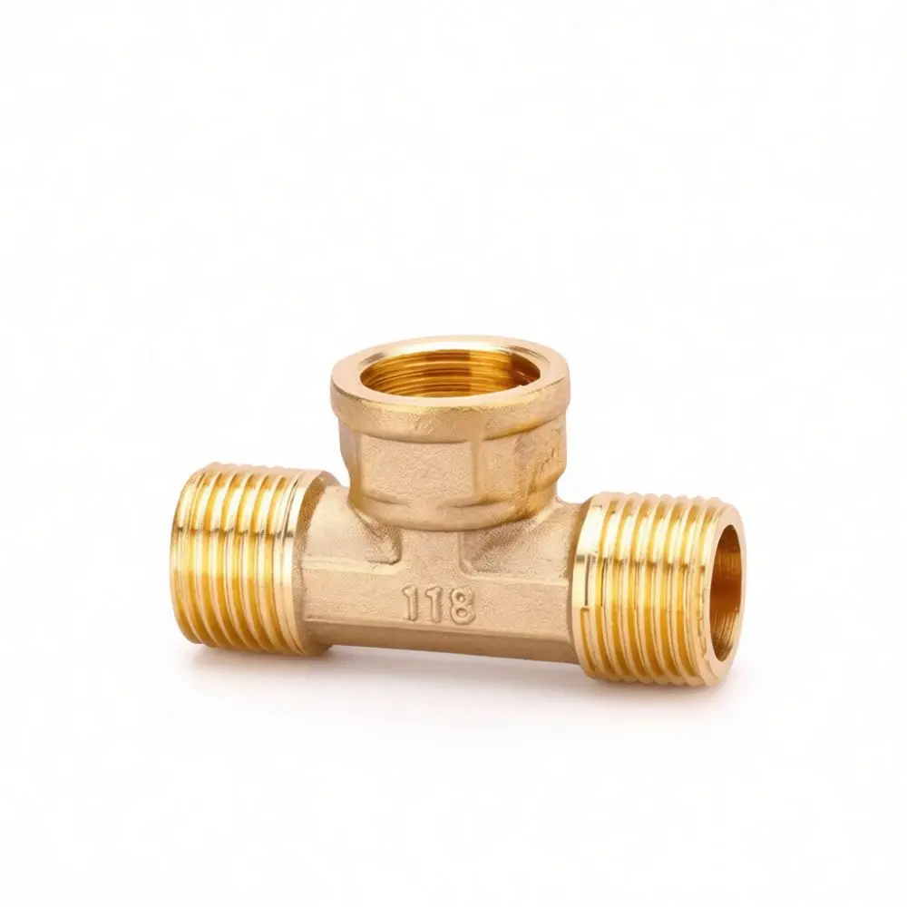 Universal Brass Threaded Pipe Fitting Adapter Connector For LSWY Plumbing Water Pipe Connection Repair Spare Parts