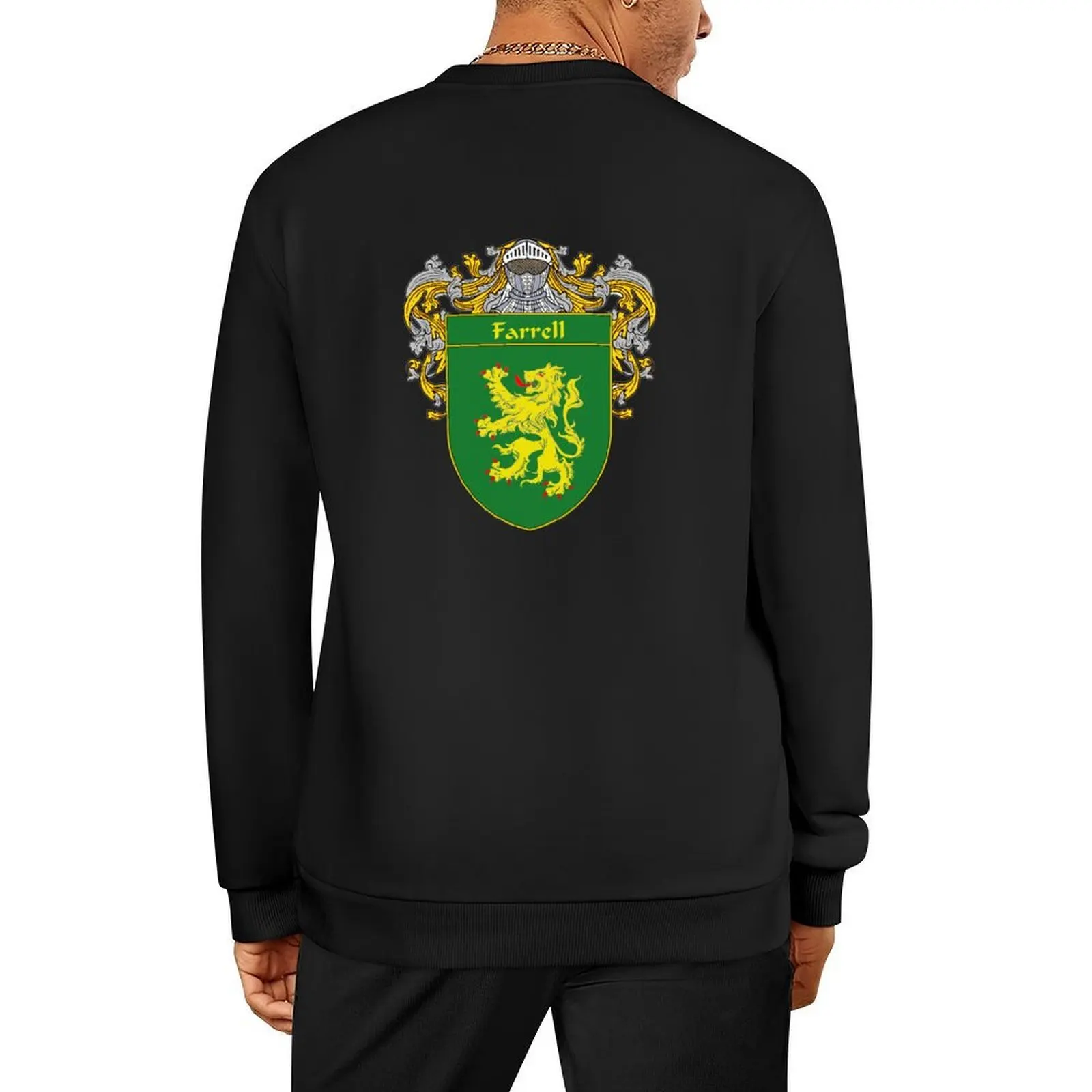 

Farrell Coat of Arms/Family Crest Pullover korean autumn clothes mens clothing anime clothing clothes for men sweatshirt men