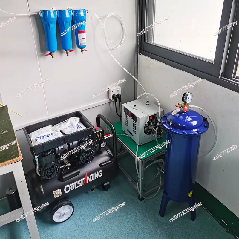 220V cold dryer compressed air drying water removal filter small three-coordinate air compressor refrigerated gas dryer