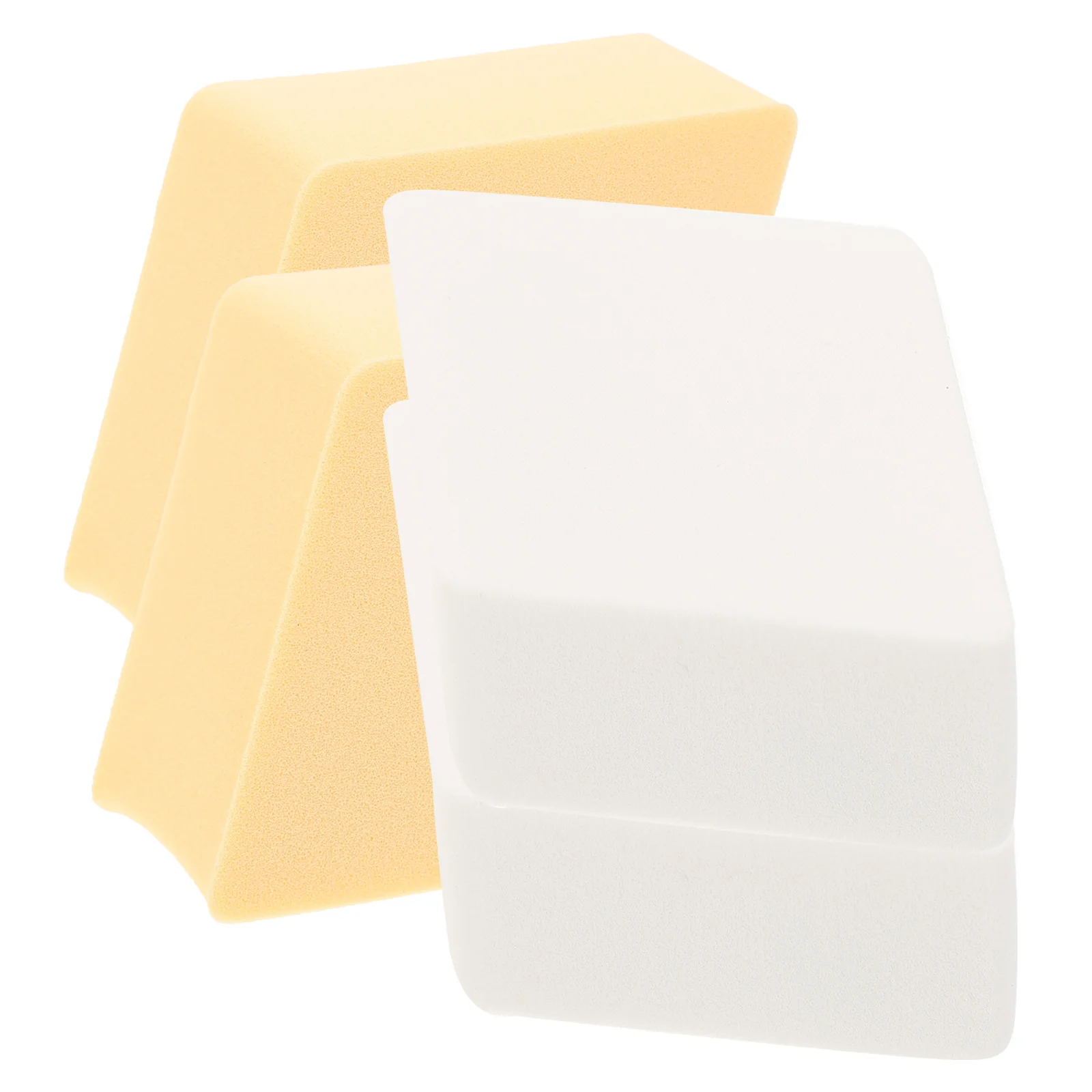 4 stuks hartvorm sponzen professionele make-up blender bladerdeeg voor gezicht foundation applicator gereedschap vrouwen