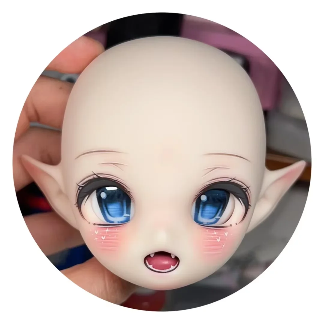 New BJD SD Doll 1/4 Opening Meow Elf Girl Baby Milk Meow Cartoon Two Dimensional Joint Movable Spot Free Shipping