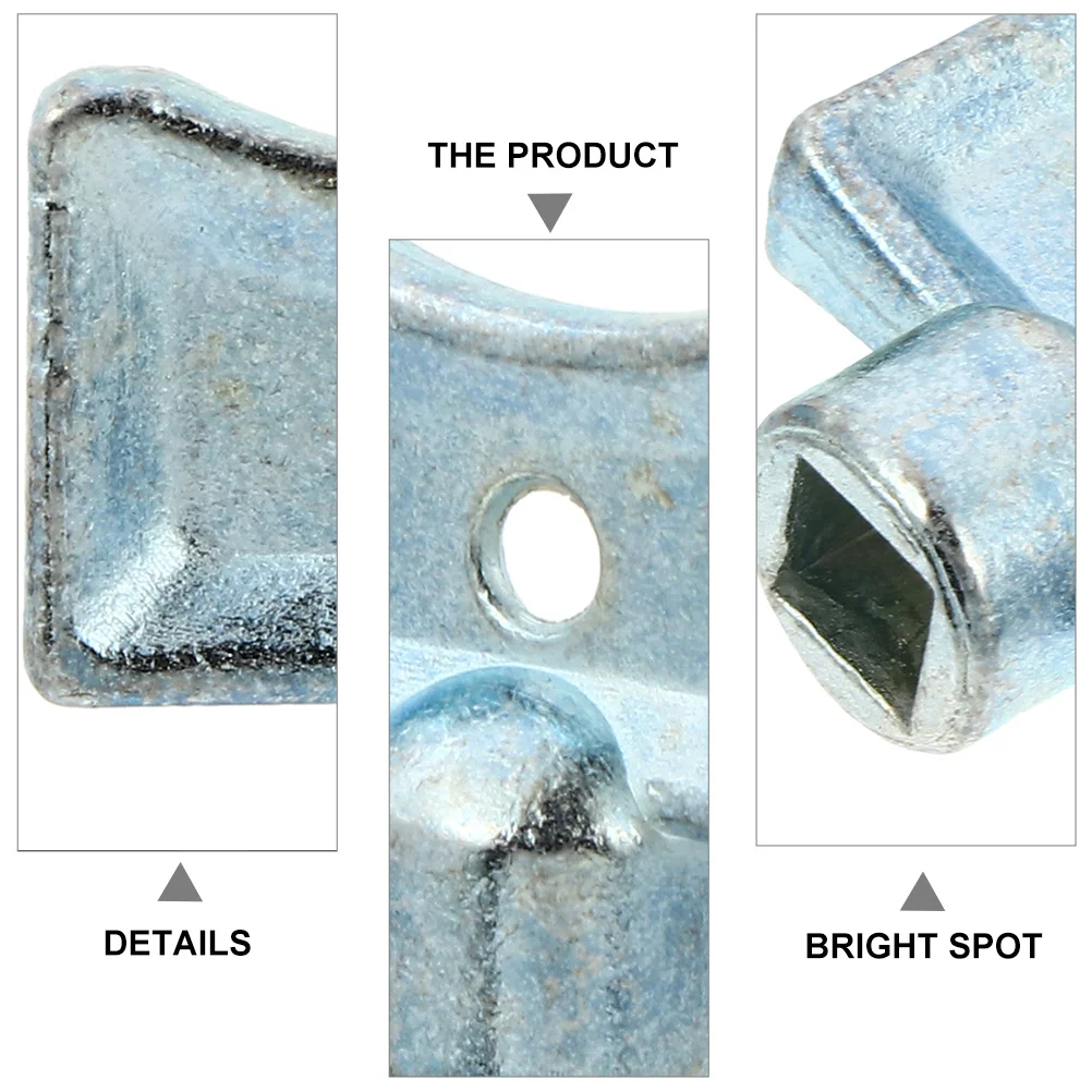 6 قطعة مفتاح تنفيس المبرد سبائك الزنك أداة تنزف الهواء لصمامات المبرد مفاتيح السباكة وجع ملحقات صمام العادم #6