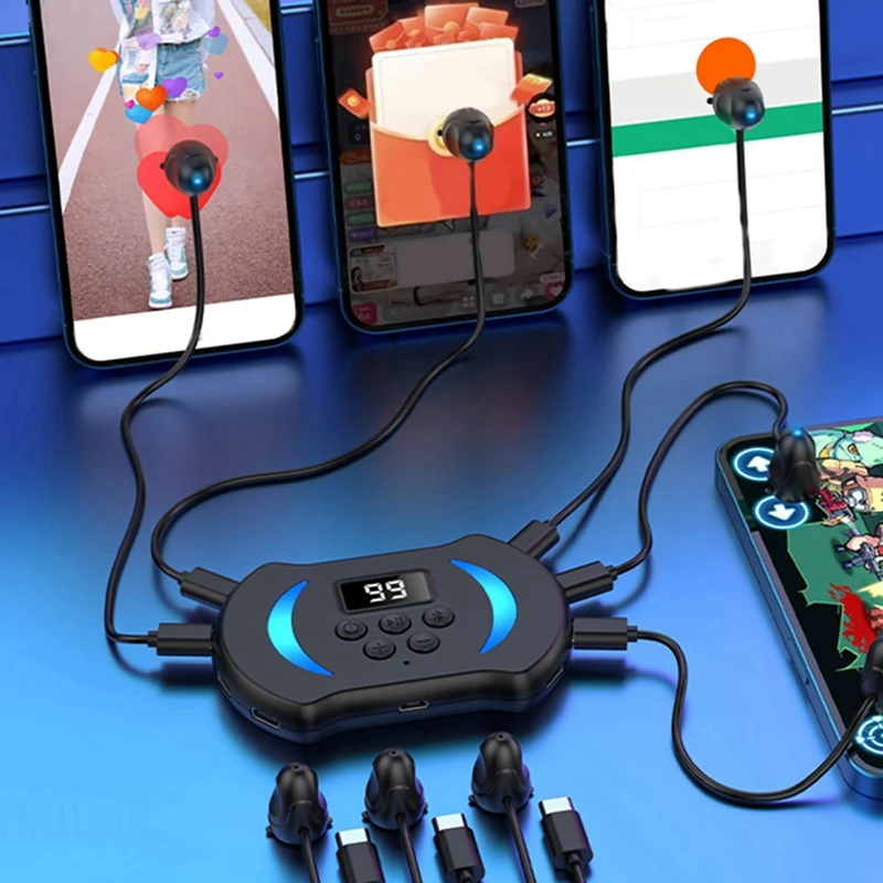 BNVN-Handy-Bildschirm Auto Clicker Simulation Finger Clicker Bildschirm Auto Clicker für Smartphone Live-Streaming