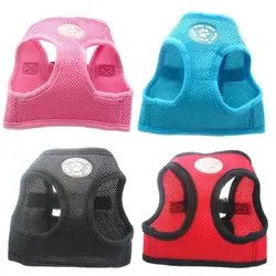 Dog Control Harness Soft Paw Rubber Mesh Walk Collar,pet puppy harness,4 colors 2 sizes available