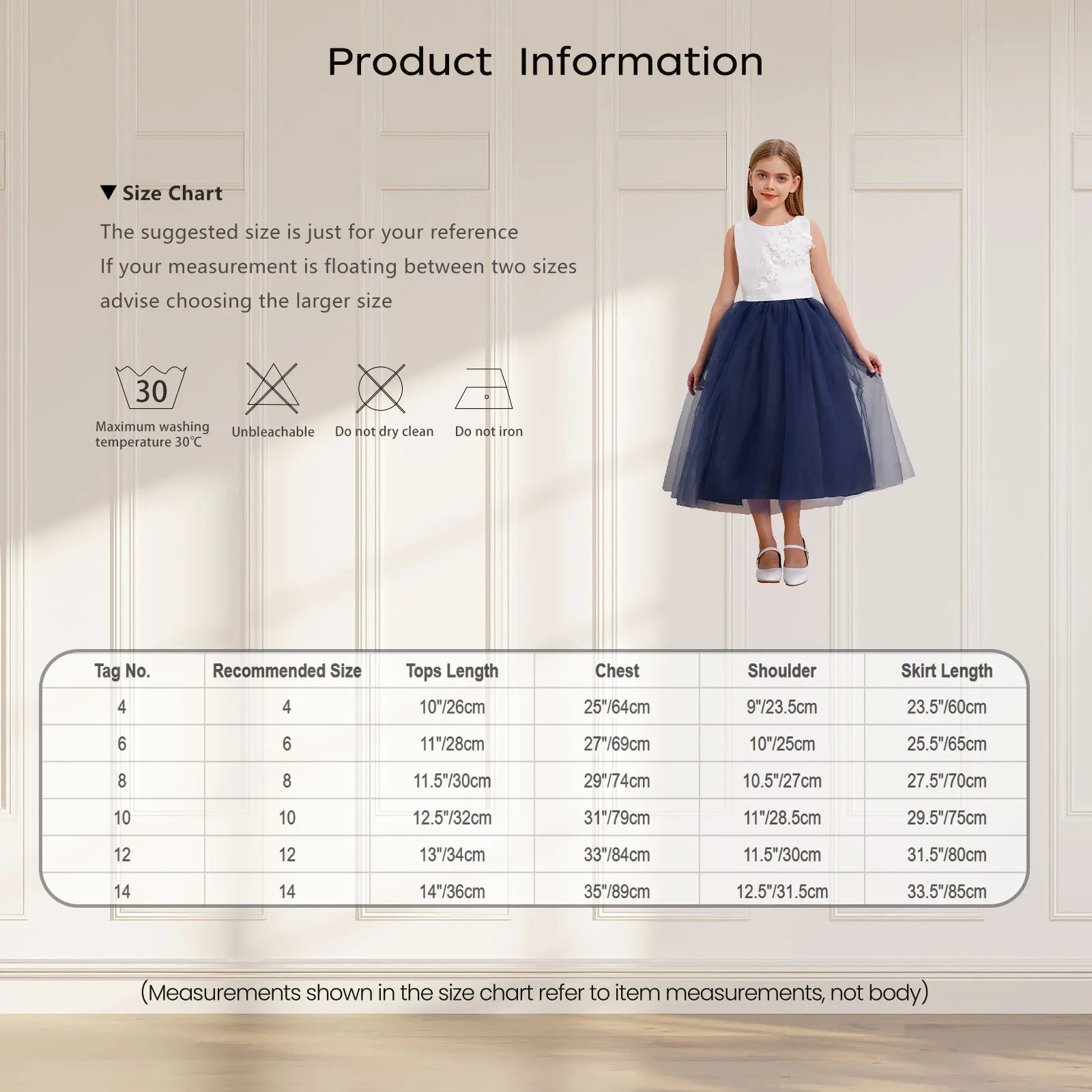 Set Gaun Anak Perempuan dengan Tank Top Applique dan Rok Tulle Panjang untuk Perjamuan Ulang Tahun Pengiring Pengantin Pesta Pernikahan Elegan Anak Bunga