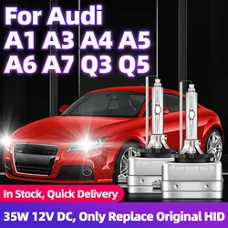 2x DC 12V 35W HID Bulbs Xenon Headlights D3S Xenon Auto Car Lamp 6000K 8000K 10000K Fast Bright For Audi A1 A3 A4 A5 A6 A7 Q3 Q5