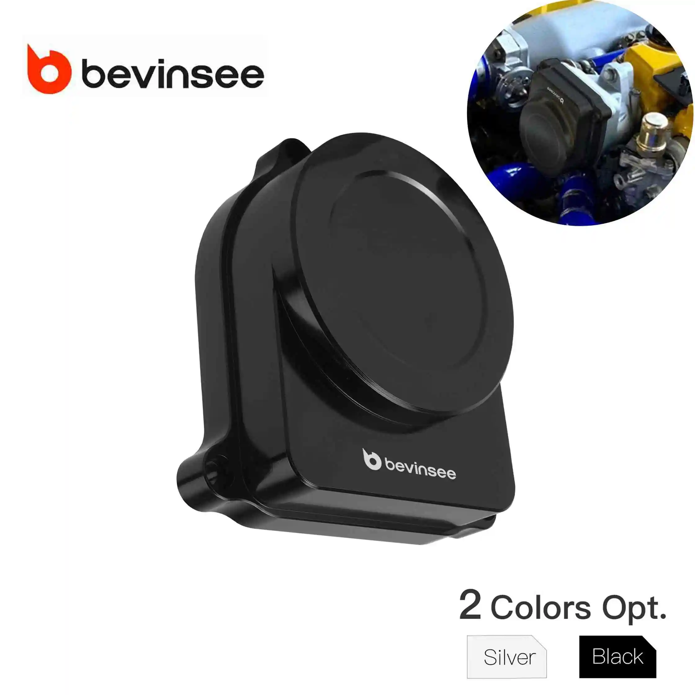 

BEVINSEE Cop Distributor Cap Plate Kit For Honda Civic/Civic Si/Del Sol Si/Prelude For Acura Integra LS RS Replaces TD41U TD42U