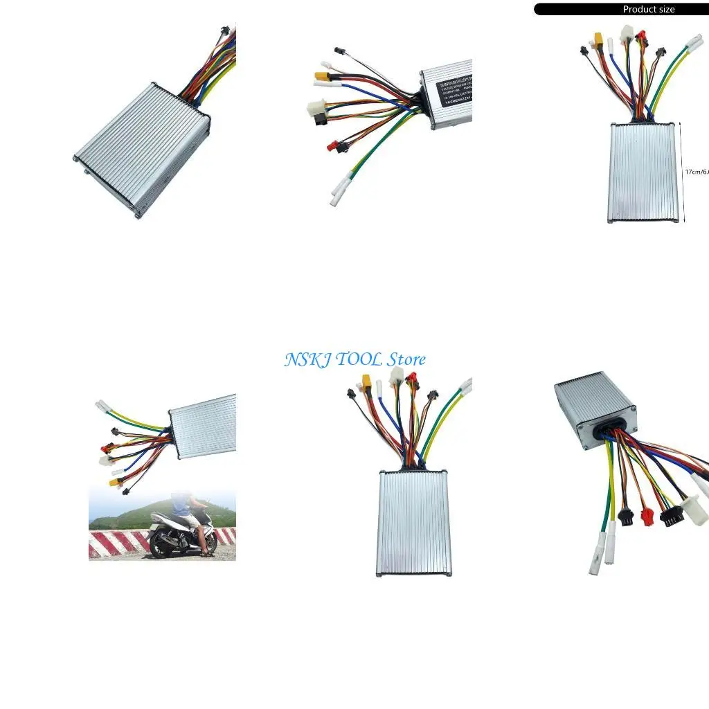 

L8RC Speed Controllers 36V Speed Control Module with 3 Pin Charging Port Enduring