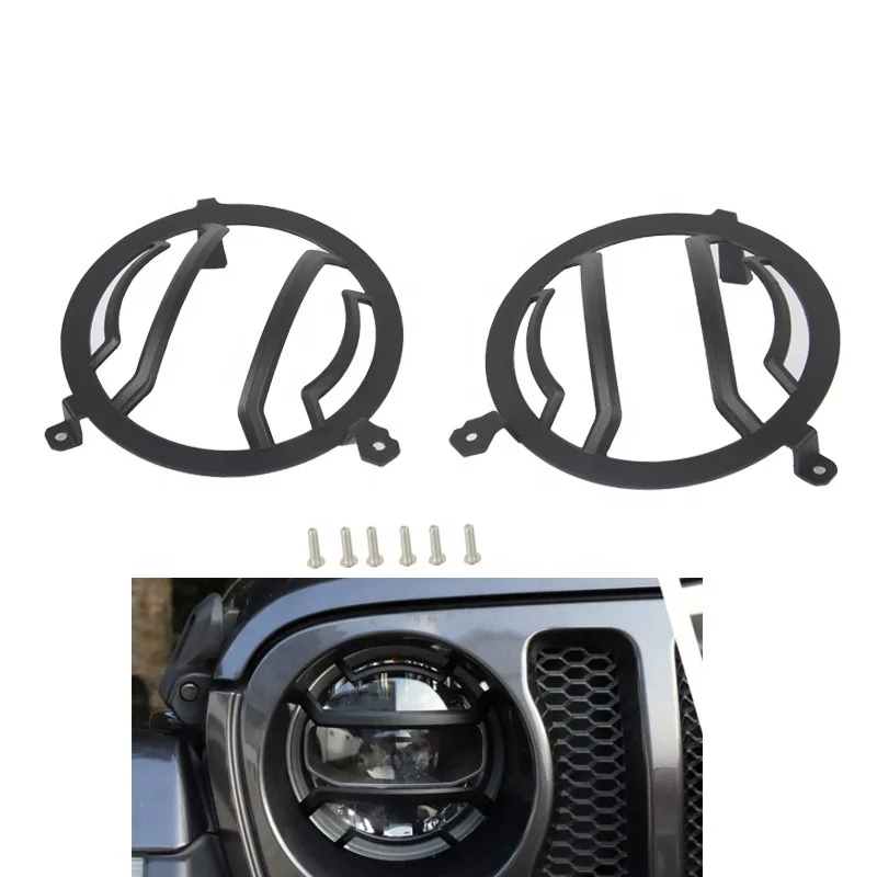 

Высококачественная продукция, защита фар для Jeep Wrangler JL 2018+, защита фар