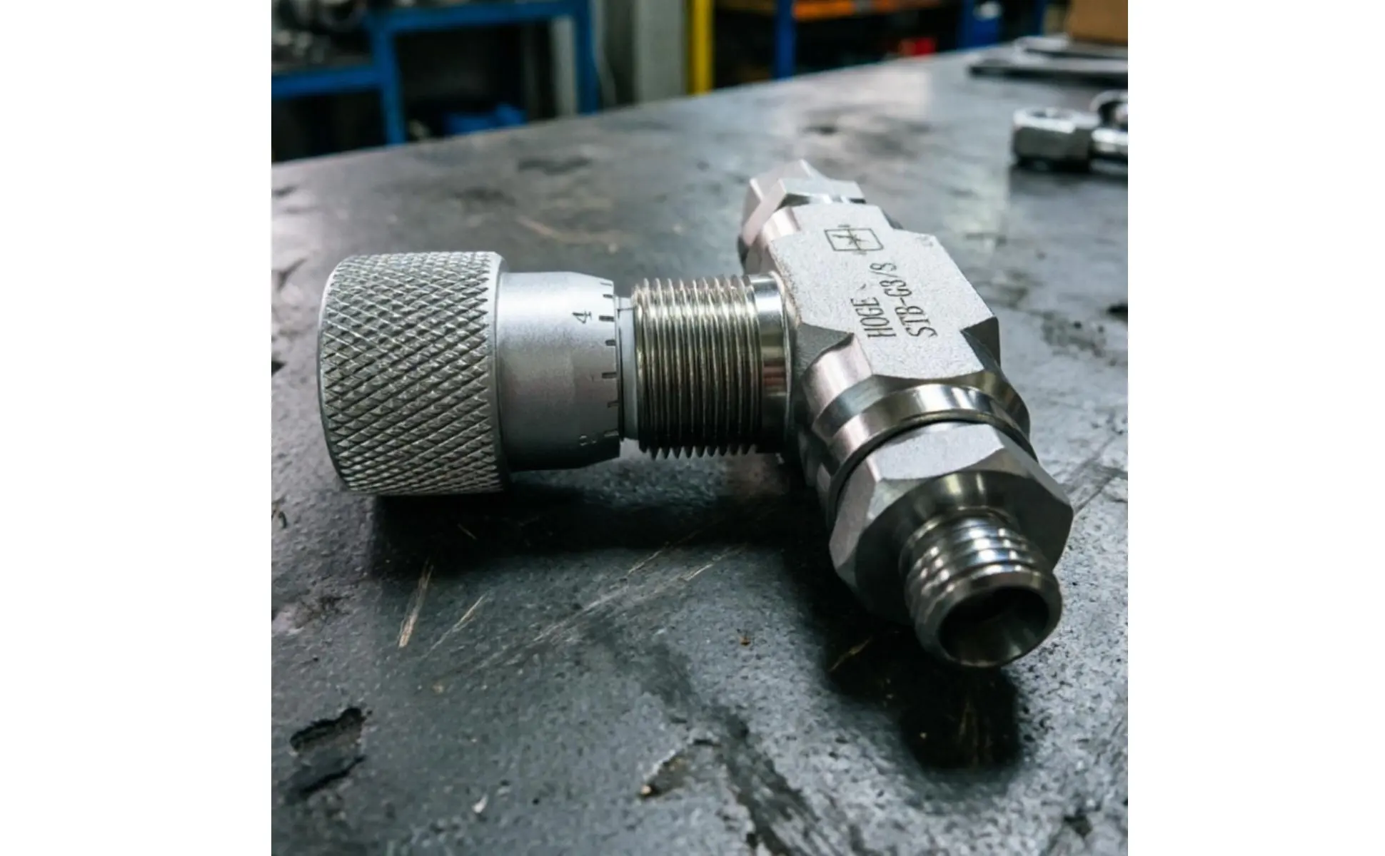 Pneumatic Throttle Valve Long-Lasting in-Line Speed Controller Pneumatic Flow Regulator Corrosion-Resistant Industrial Hardware