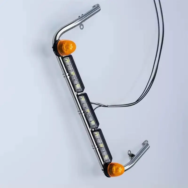 

JUWUBA RC Truck LED Yellow Rotating Light Engineering Lamp for 1/14 Tamiya SCANIA 770S Volvo FH16XL BENZ Excavator Bulldozer