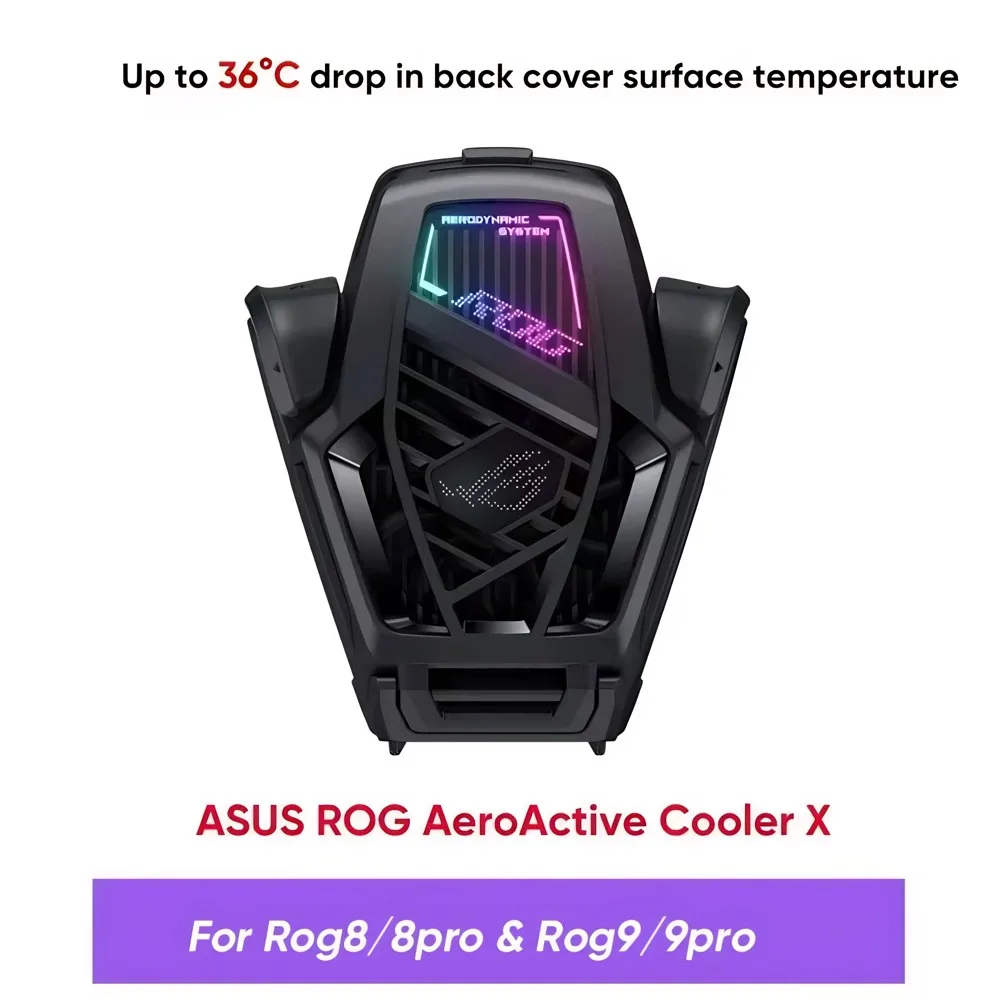 Original ASUS ROG AeroActive Cooler X For Rog 8/8pro, Rog Phone 9