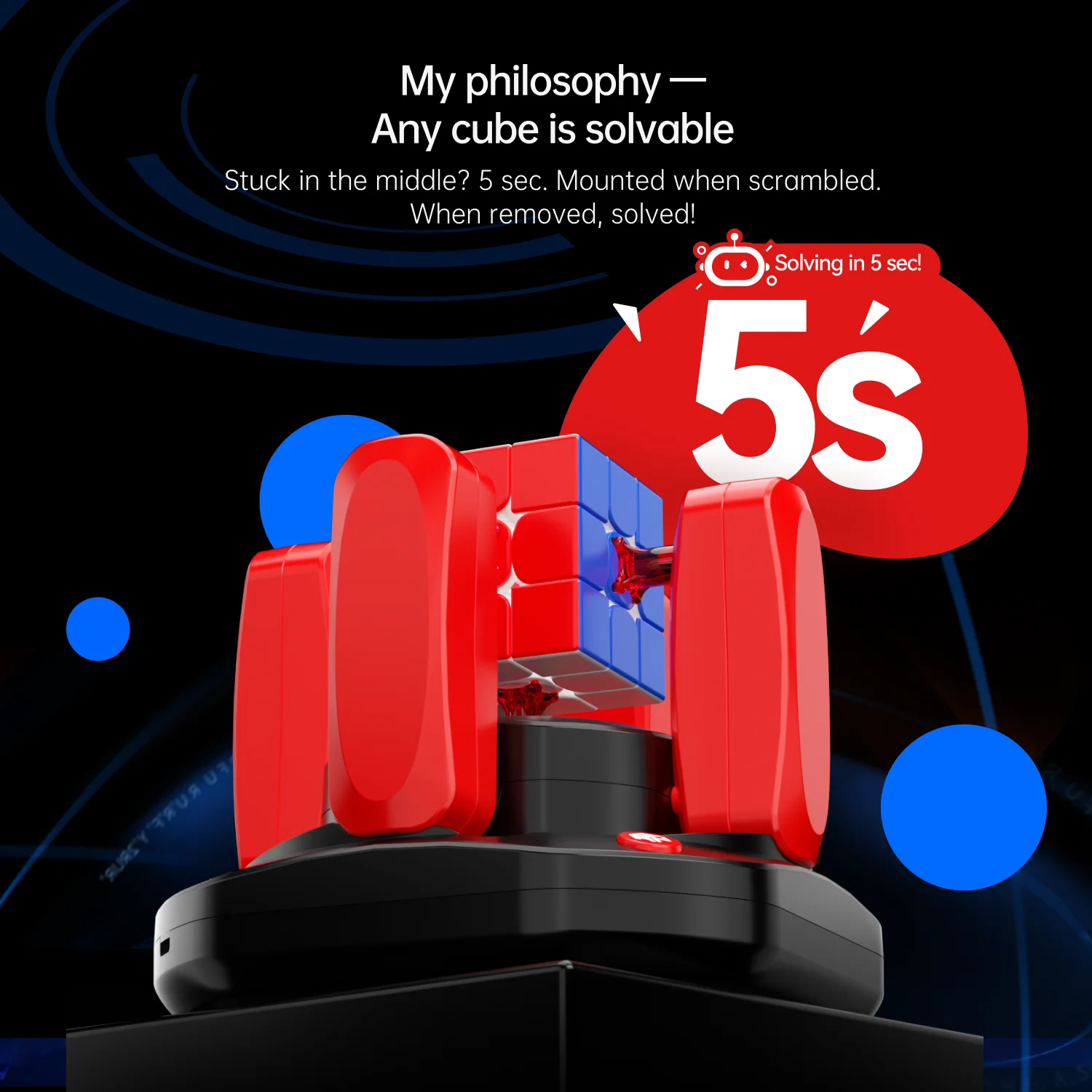 [JudyCube] GAN Robot V2 Use for 3x3 Speed Magic Cube Automatic Scraping and Resolution Online Competition and Training
