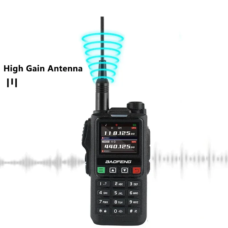 Baofeng UV18H  Walkie Talkie  Upgrade UV-17ProType C 136-174mHz 400-520mHz UHF VHF FM Two Way Radio