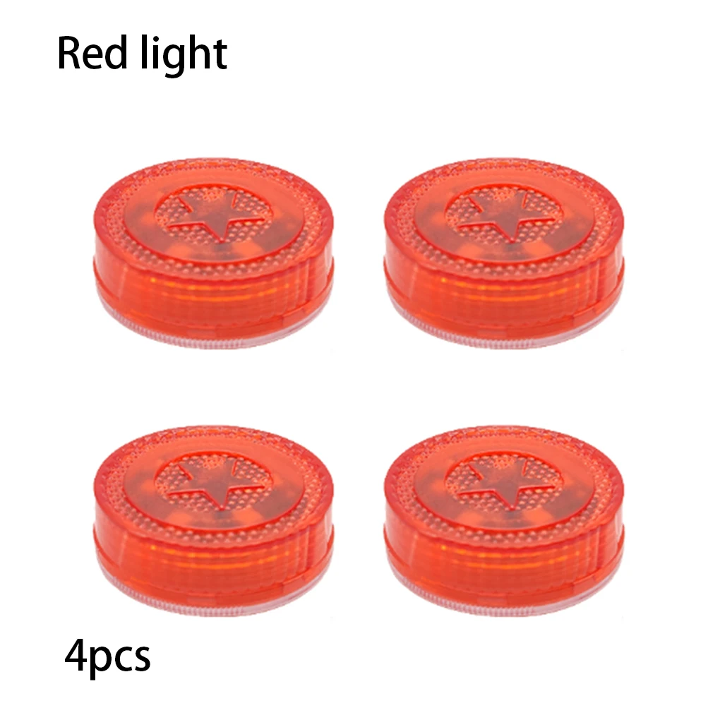 4 قطع عالمية LED لفتح باب السيارة، أضواء مضادة للتصادمات، إنذار ستروب، مصباح إيقاف السيارة، ضوء أصفر #2